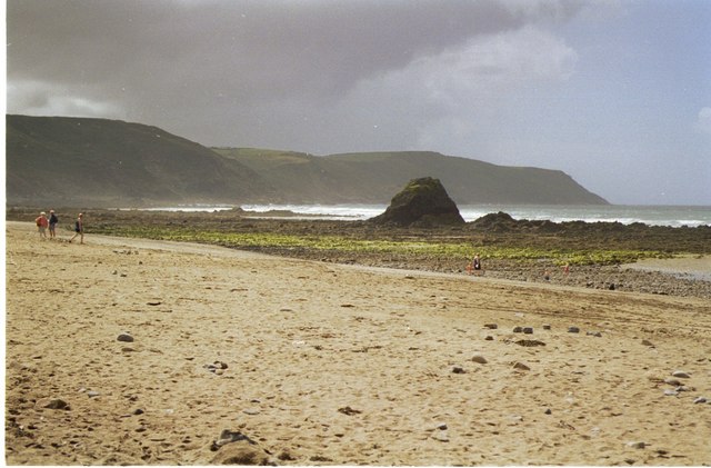 Black Rock at Widemouth Sand