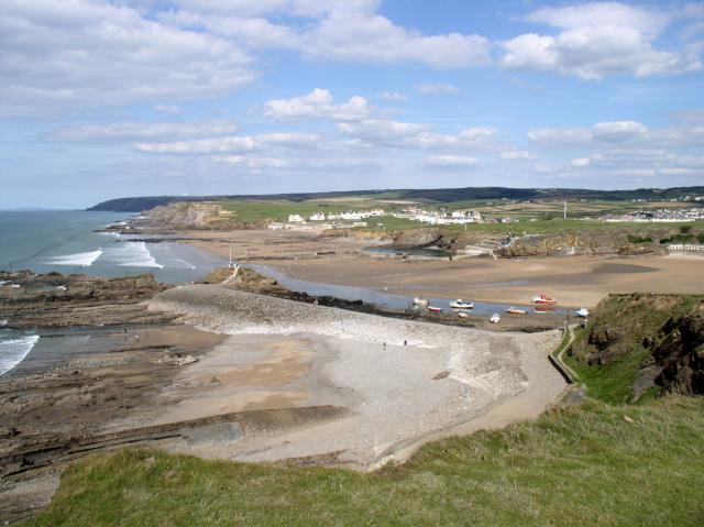 Bude Beach view