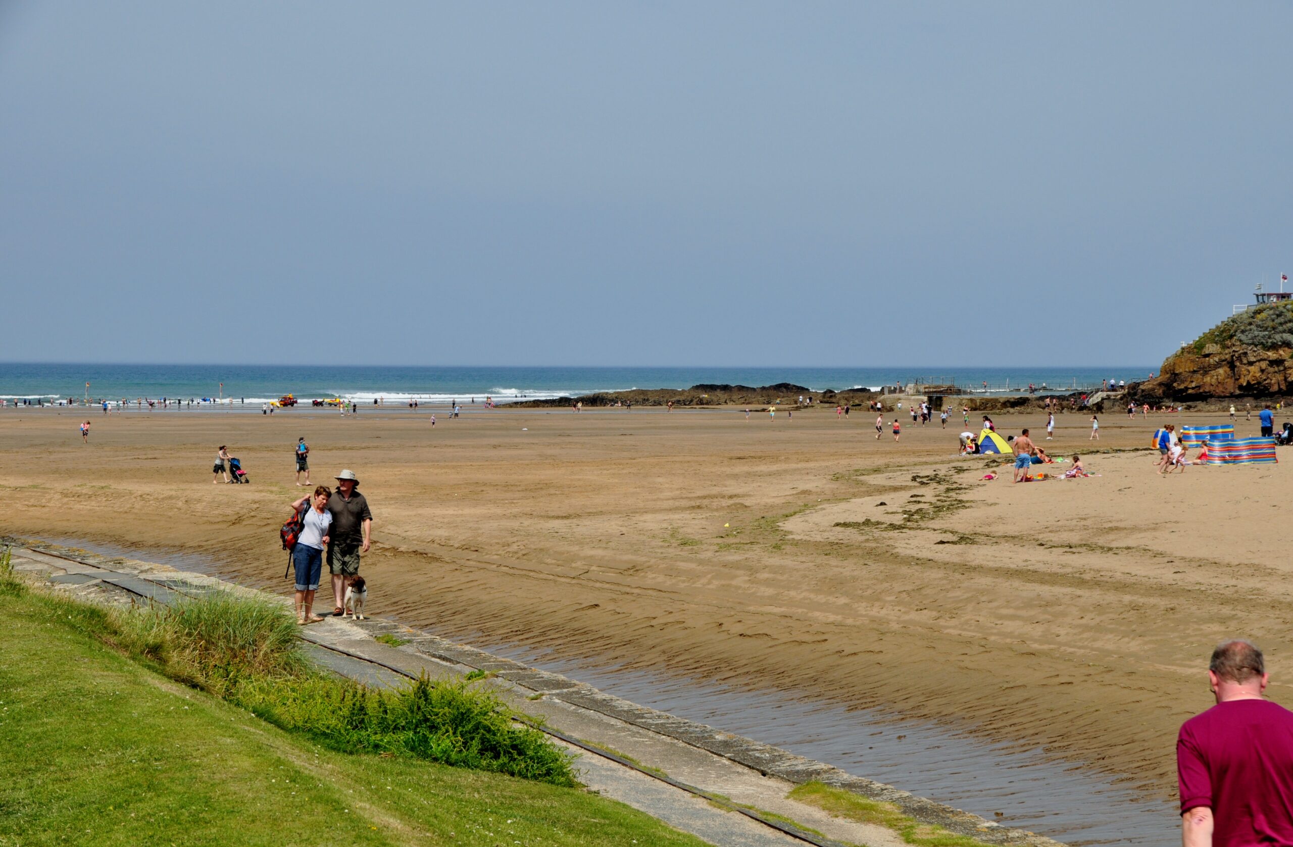 Bude Beach in Cornwall