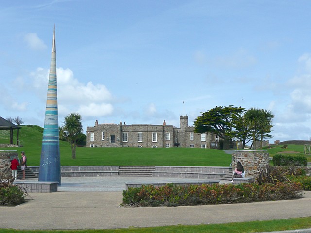The Bude Light and The Castle in Bude