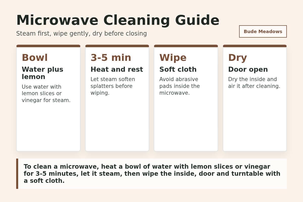 Microwave Cleaning Guide