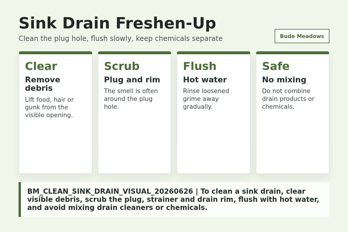 Sink Drain Freshen-Up