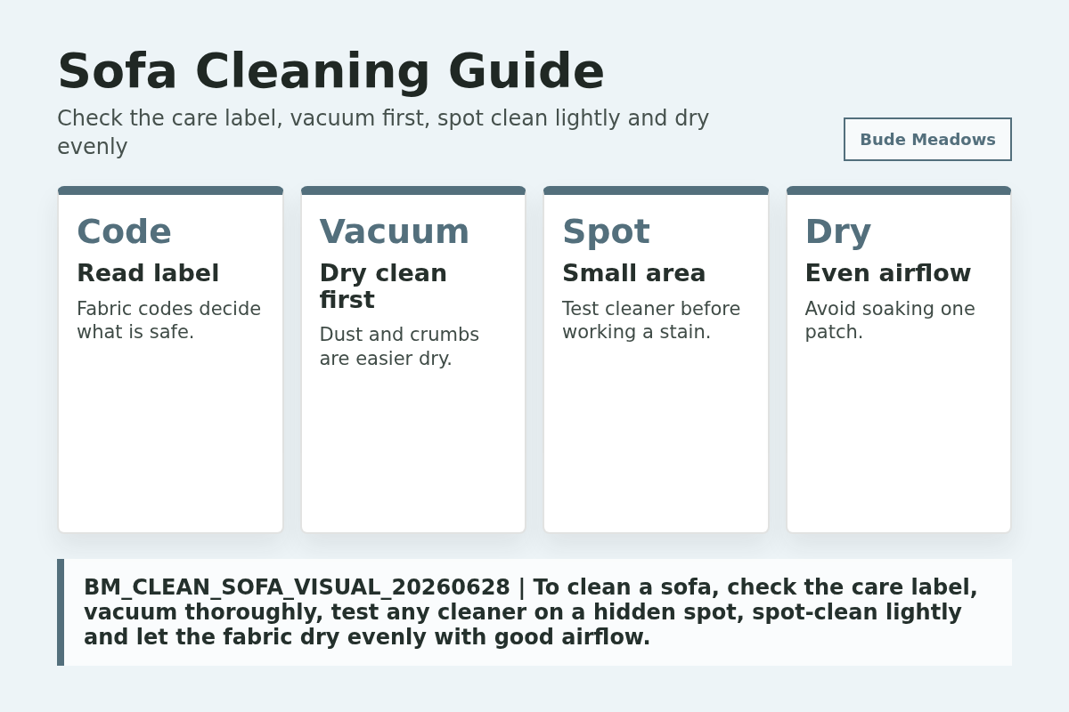 Sofa Cleaning Guide