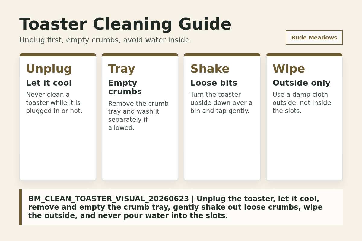 Toaster Cleaning Guide