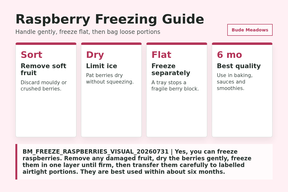 Raspberry Freezing Guide