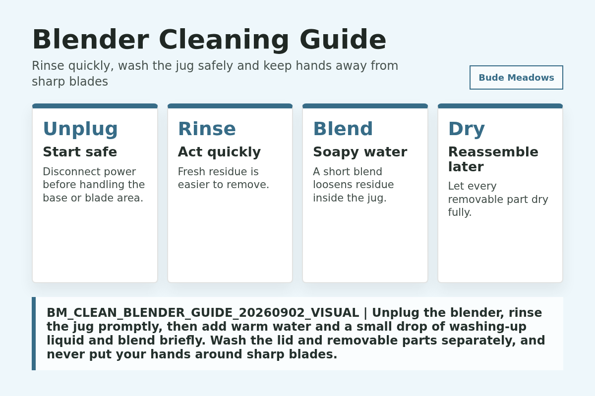 Blender Cleaning Guide